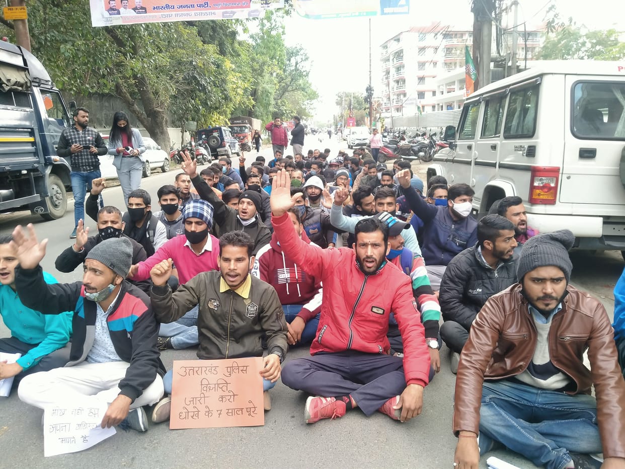 Youth traveled to CM's residence for police recruitment