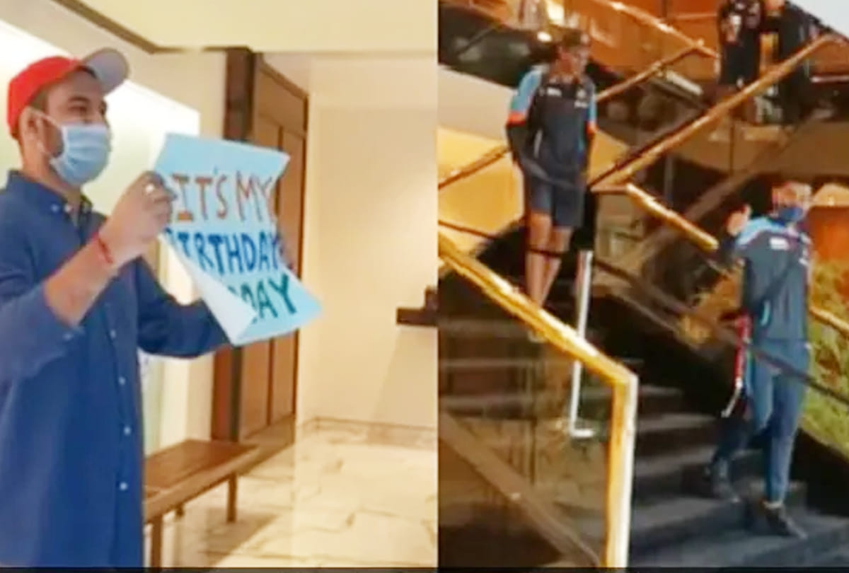 Virat Kohli: Kohli won heart with his kind gesture, wished his fan in a special way on his birthday before india vs new zealand mumbai test, see VIDEO