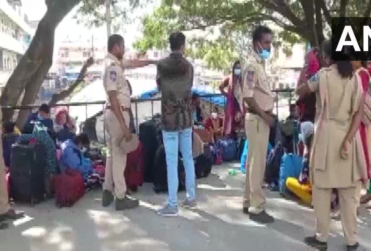 44 women were stopped at Rajiv Gandhi International Airport traveling to Kuwait, they were found to be having dual visas