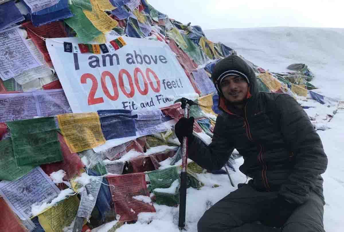 Auraiya Ke Lal Ka Kamaal: 6200 meters high peak of Fatah, appointed in Manipal, Sikkim