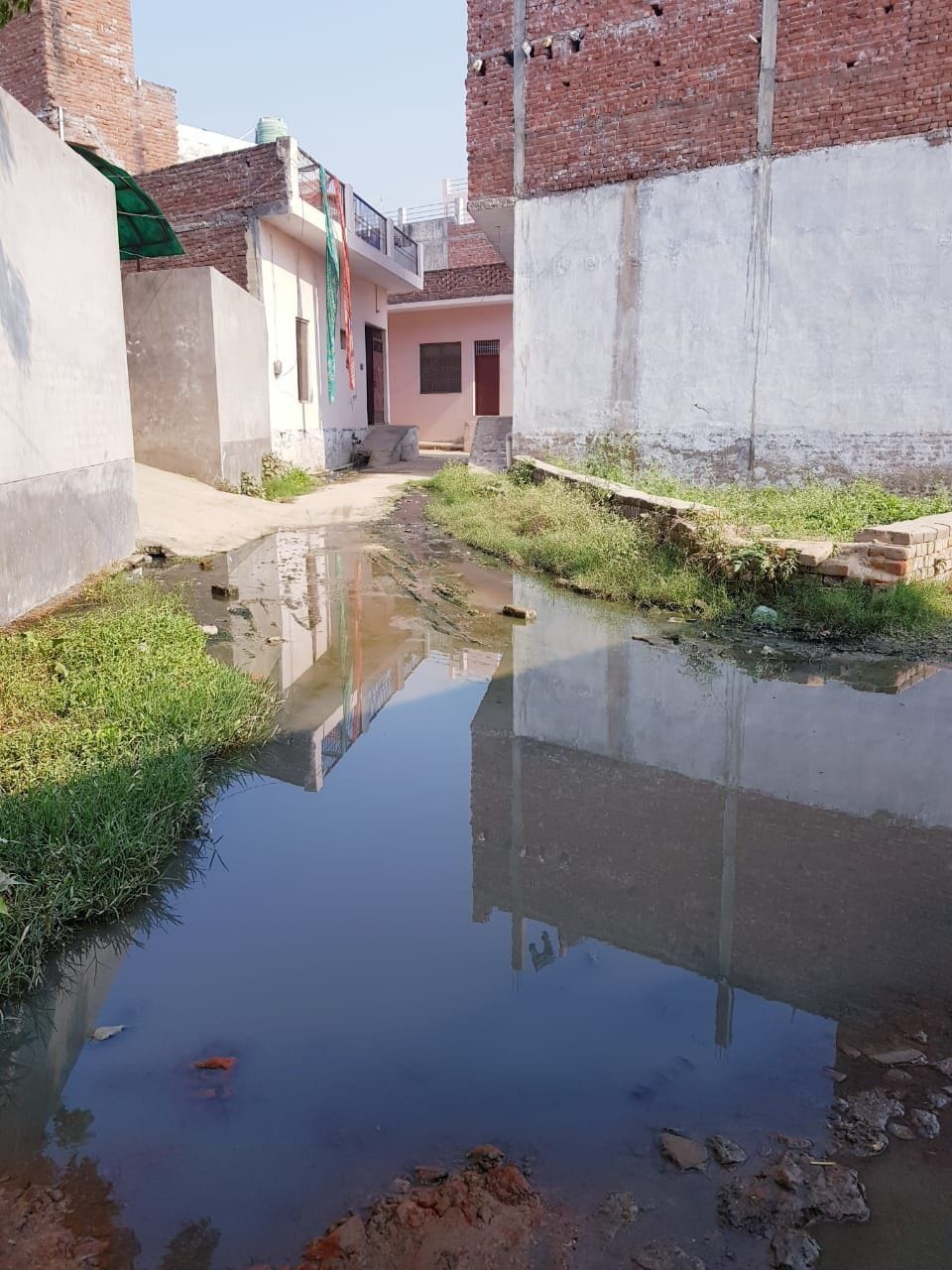 Hope for broken development, situation did not change on Kasganj road