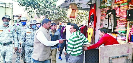 Clashes with the municipal team that reached to remove encroachment