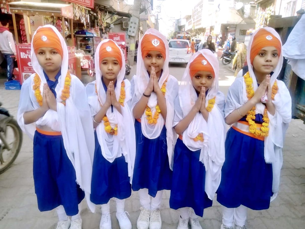 Nagar Kirtan taken out on the martyrdom day of Guru Tegh Bahadur