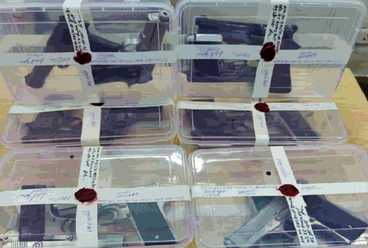 special cell arrested three smugglers for smuggling arms in delhi ncr 27 pistols recovered