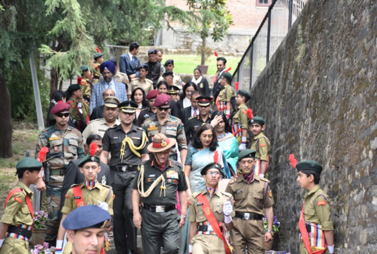 Army Helicopter Crash cds bipin rawat News: Chief Of Defence Staff Bipin Rawat Connection With St Edwards School Shimla   in Himachal Pradesh