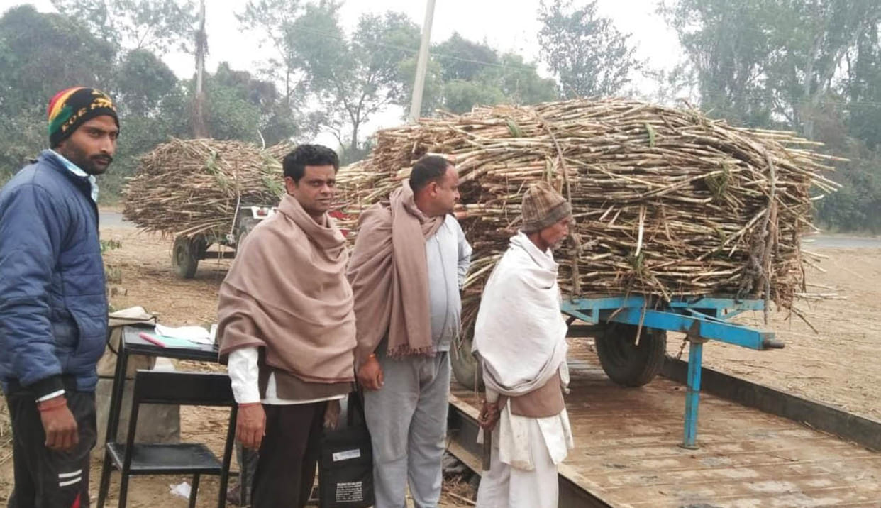 Photo weighing system at centers pleasing to farmers