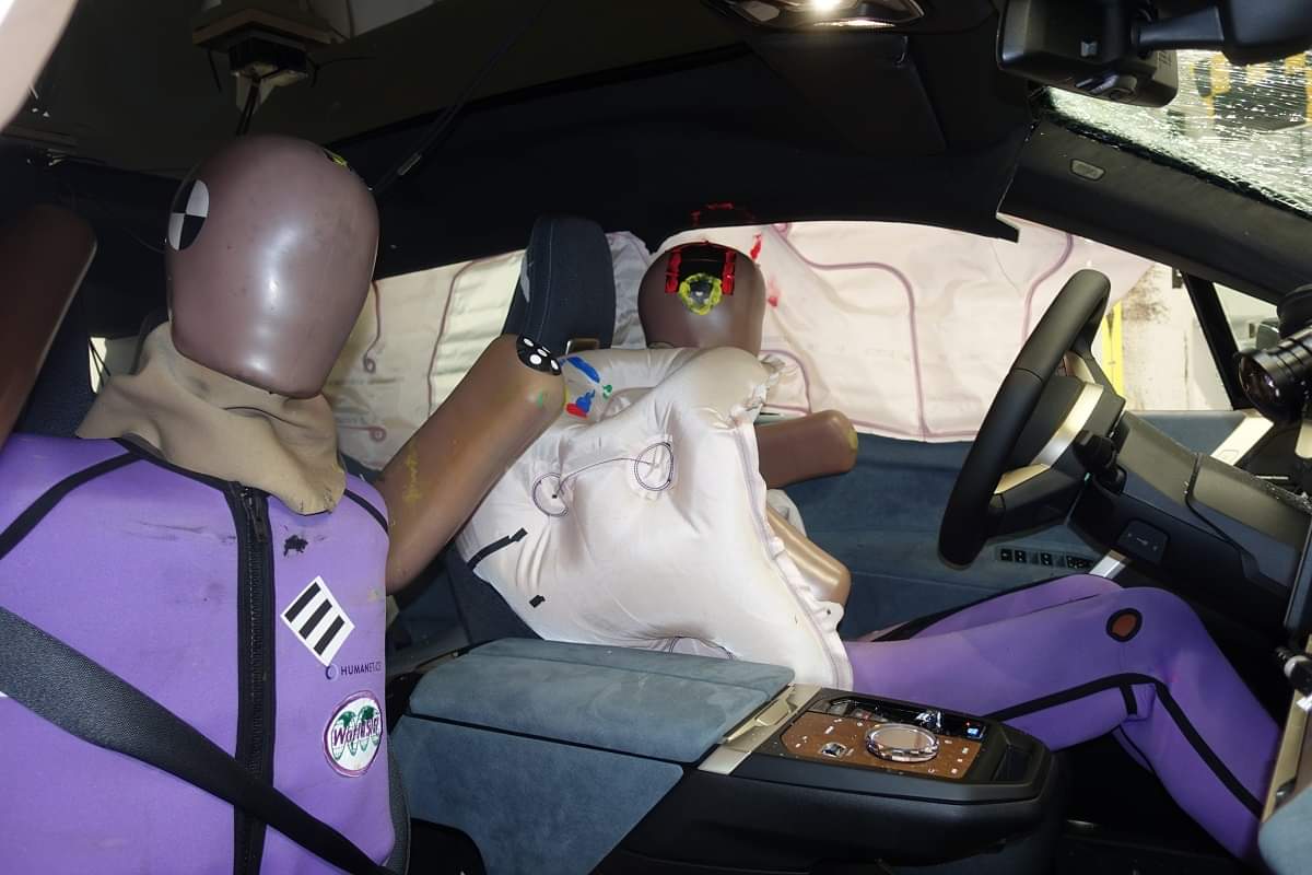 BMW iX electric SUV gets five-star ratings in Euro NCAP crash tests bmw ix safety rating bmw ix safety features