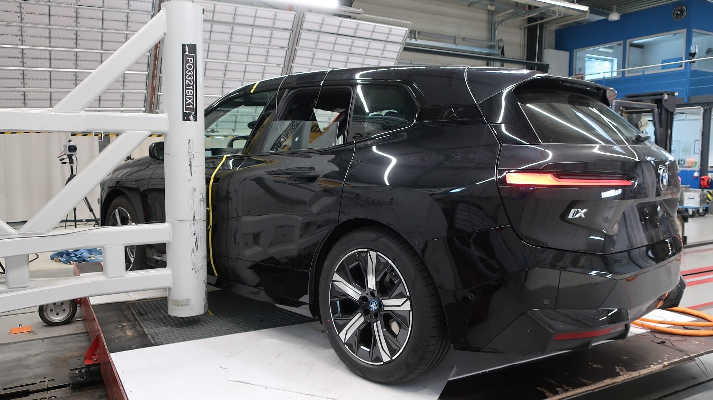 BMW iX electric SUV gets five-star ratings in Euro NCAP crash tests bmw ix safety rating bmw ix safety features
