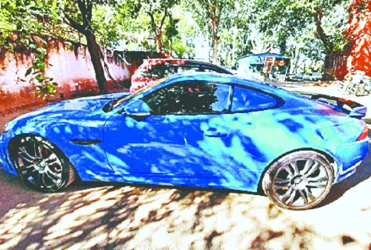 19 year old boy arrested for showing stunts with Jaguar car in Chandigarh