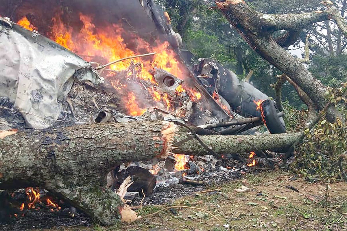 Tri Services Court of Inquiry into Chopper crash which killed CDS General Rawat and others