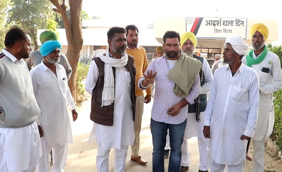 Married death case: family members surrounded Ding police station throughout the day, raised dharna in the evening