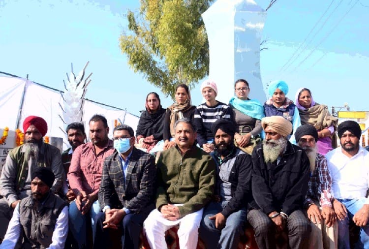 Farmers memorial built in Sangrur of Punjab