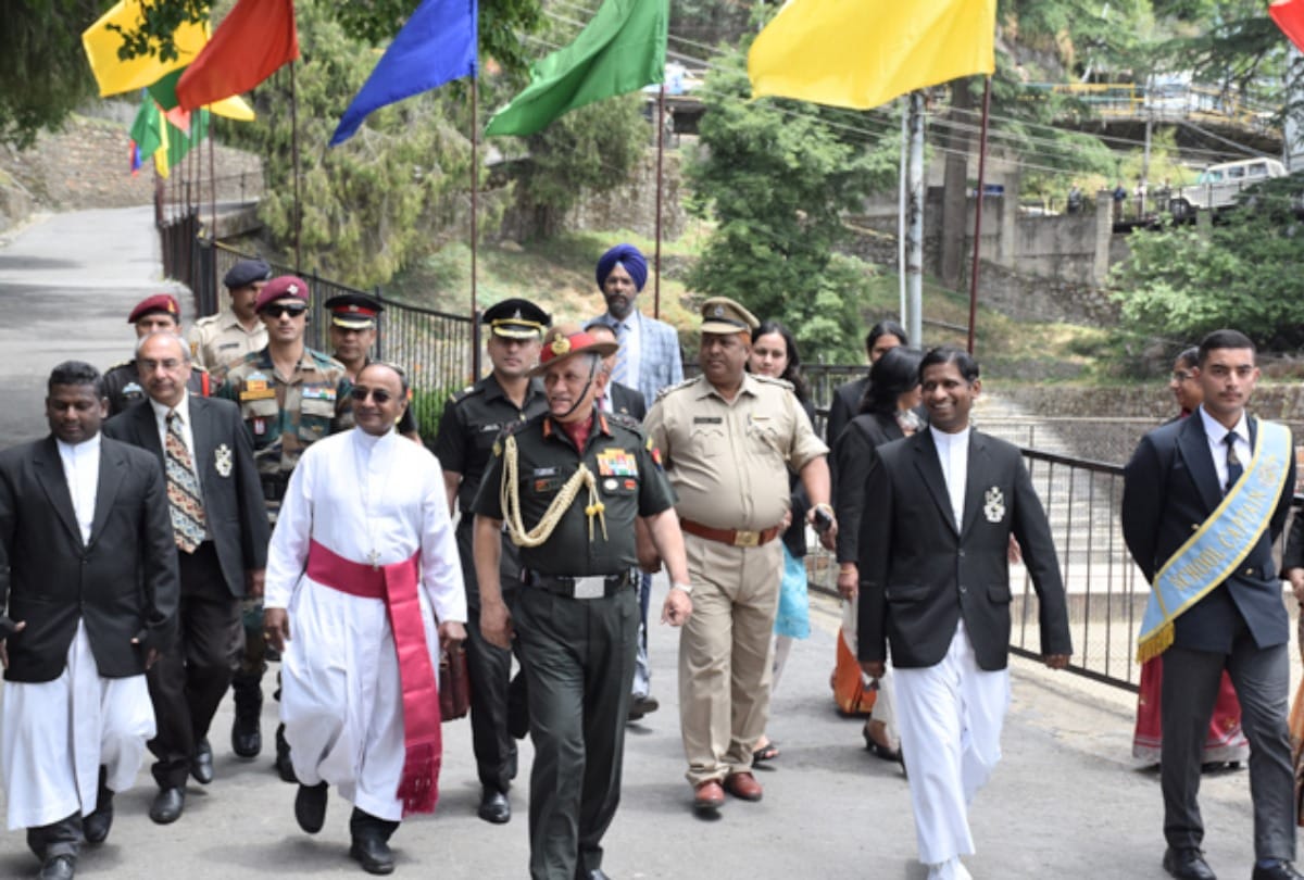 Army Helicopter Crash cds bipin rawat News: Chief Of Defence Staff Bipin Rawat Connection With St Edwards School Shimla   in Himachal Pradesh