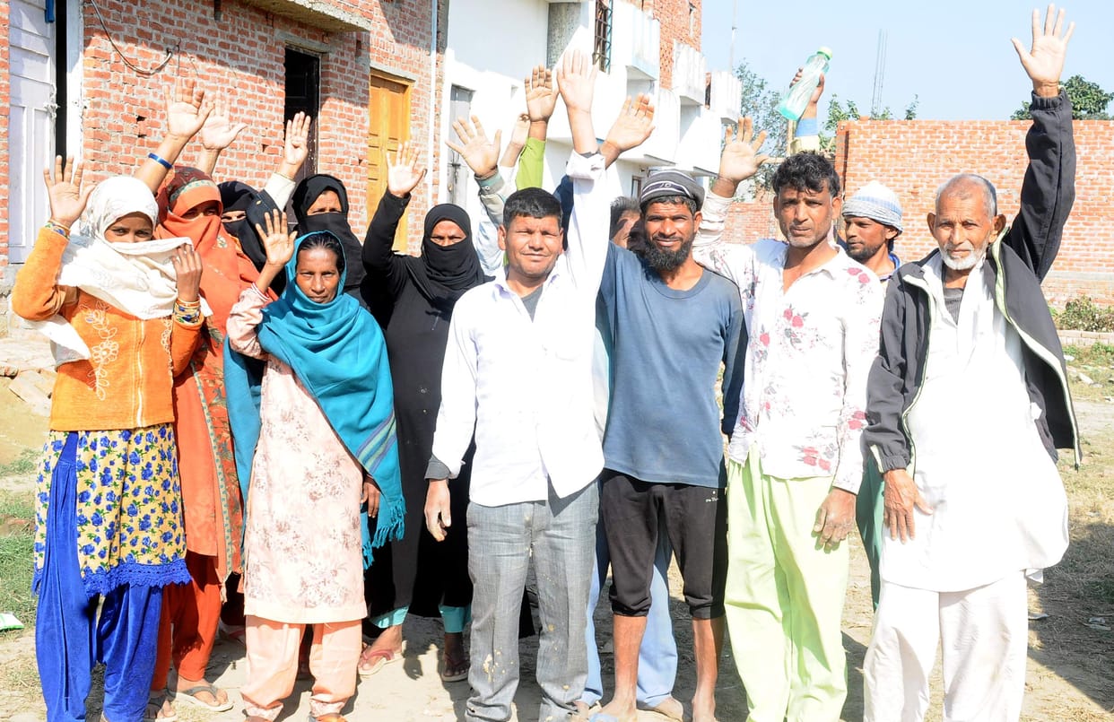 People furious for not doing development work, protest against municipality