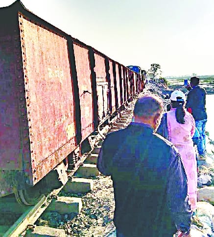 Engine ran from Bhira to Palia with a train of two coaches