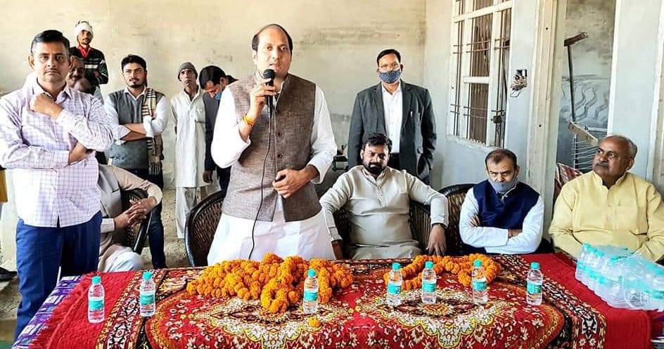 Goondaraj finished, wheel of development ran: Suresh Rana