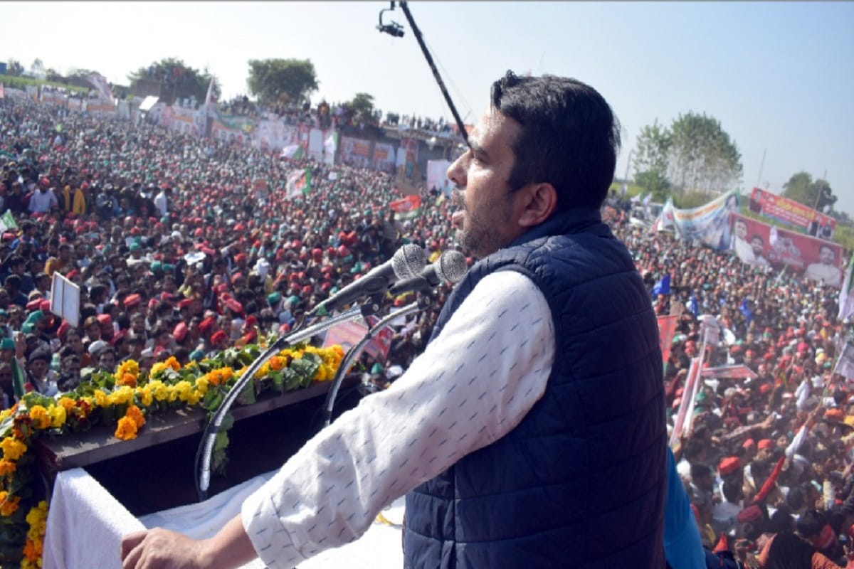 SP and RLD rally in Meerut: Chaudhary Jayant said that this in next election the people will defeat the BJP