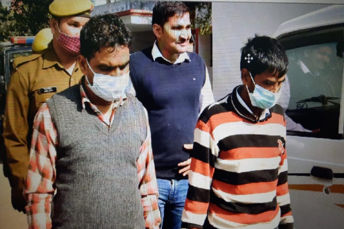 Encounter in Saharanpur and three smugglers arrested including woman and smack of one crore rupees recovered