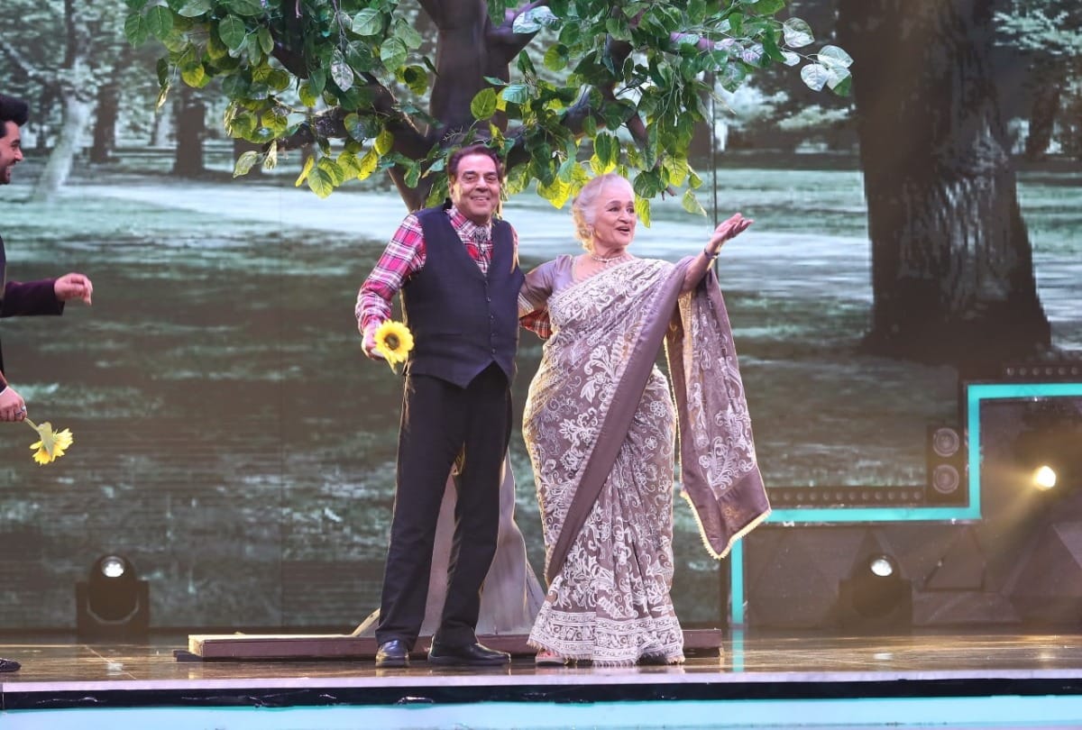 Indias Best Dancer 2 : Dharmendra found dancing here on his hit song in the show said I live among happy people