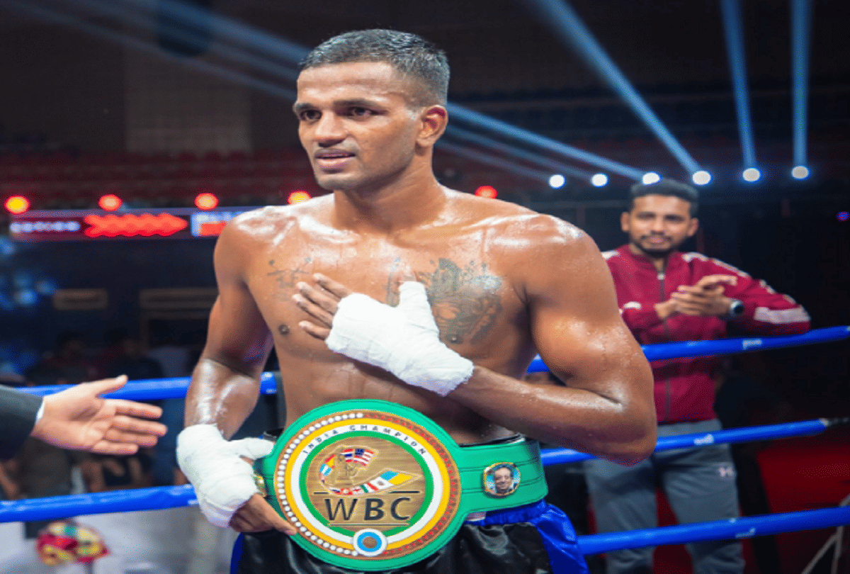 Sabari J became the inaugural winner of the World Boxing Council's (WBC) India welterweight title