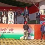 रैली को संबोधित करते सीएम चरणजीत सिंह चन्नी।