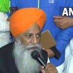 किसान आंदोलन के बारे में जानकारी देते गुरनाम चढ़ूनी।