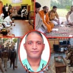 भारतीय वायुसेना के ग्रुप कैप्टन वरुण सिंह की सलामती के लिए दुआ मांग रहे लोग।