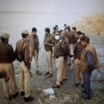 प्रेमिका के शव की तलाश कर रही पुलिस।