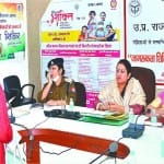 जनसुनवाई करतीं राज्य महिला आयोग की उपाध्यक्ष