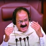 राज्यसभा अध्यक्ष एम वेंकैया नायडू।