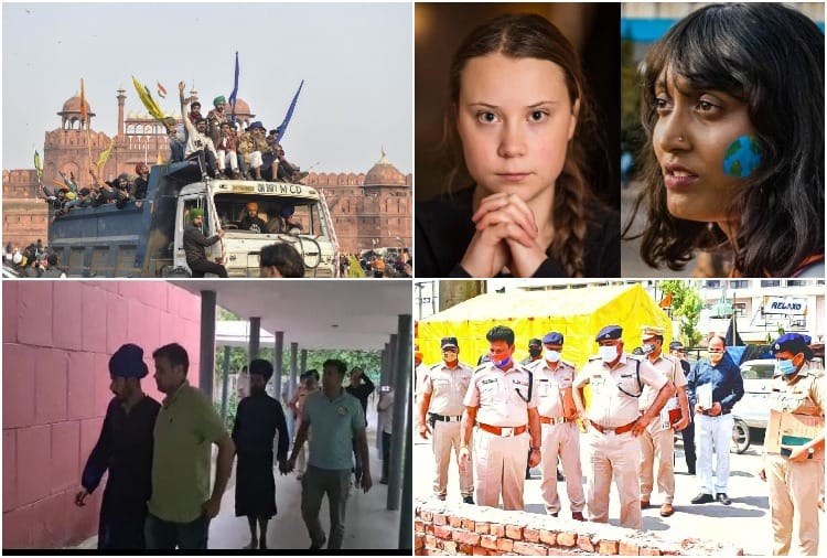 Major controversies related to the farmers movement
