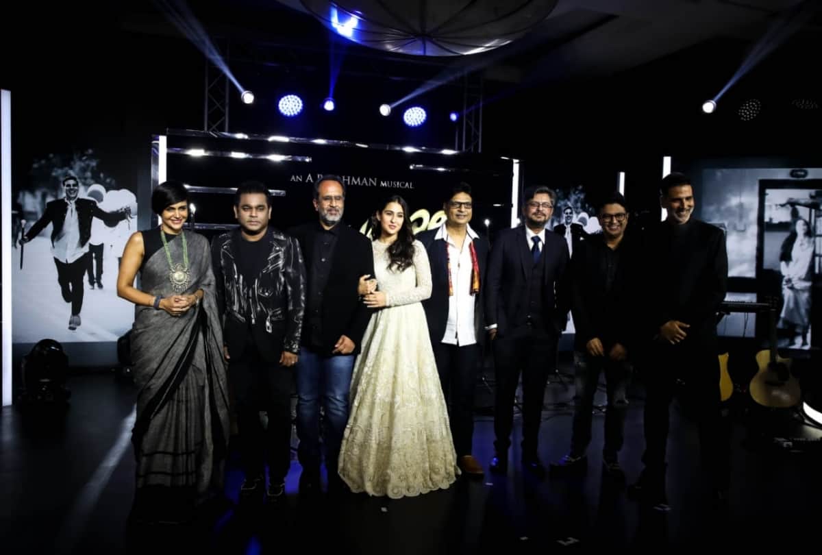 Akshay Kumar Starrer Film Atrangi Release Promotion By T Series Manager Bhushan Kumar in delhi