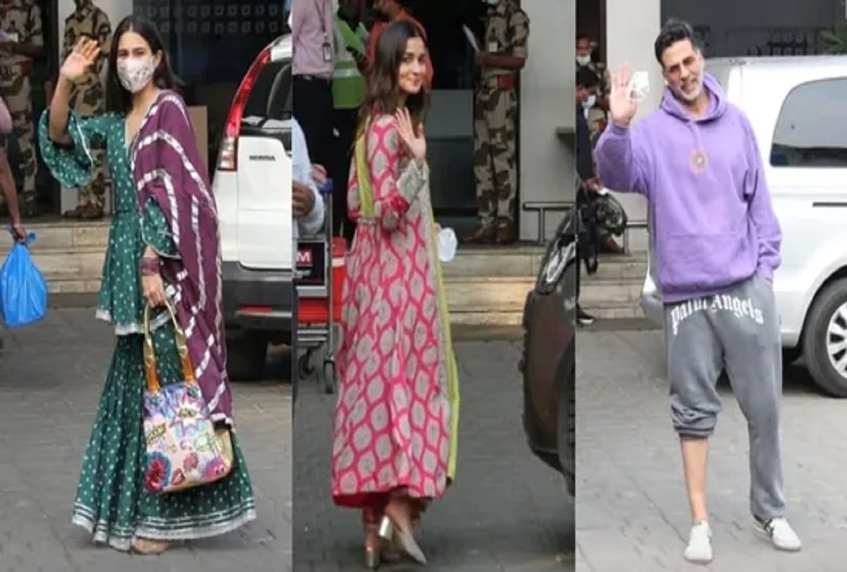 Sara Alia seen at Kalina airport fans ask going to Vicky Katrina's wedding