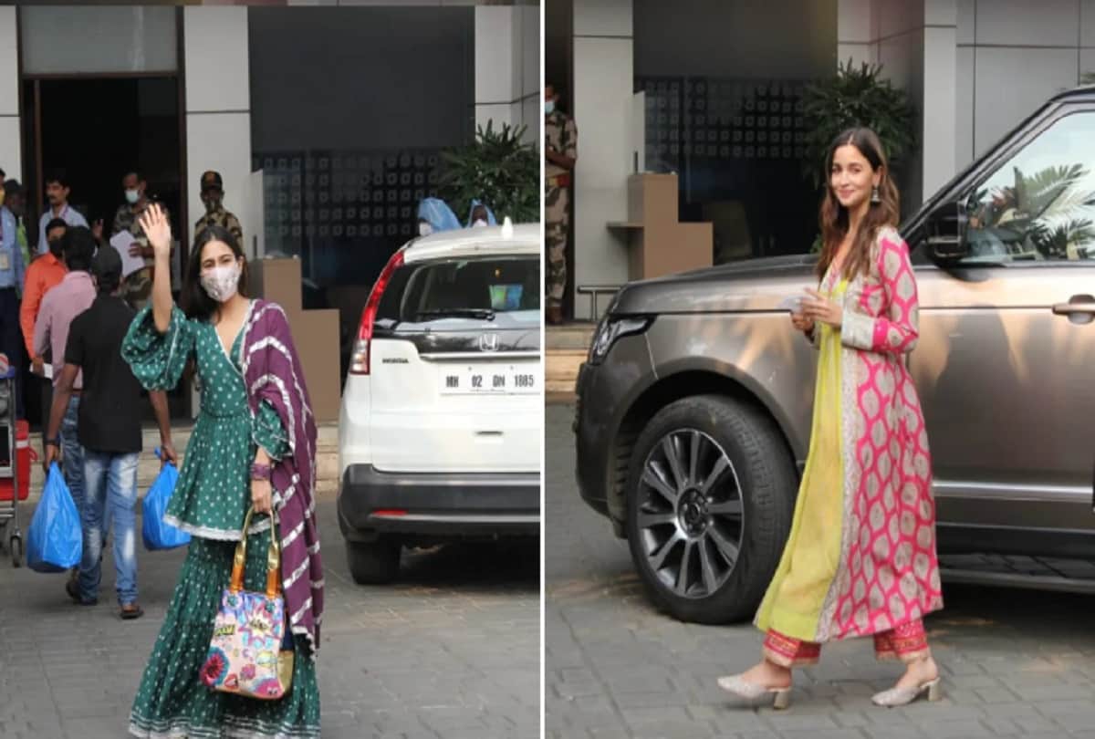 Sara Alia seen at Kalina airport fans ask going to Vicky Katrina's wedding