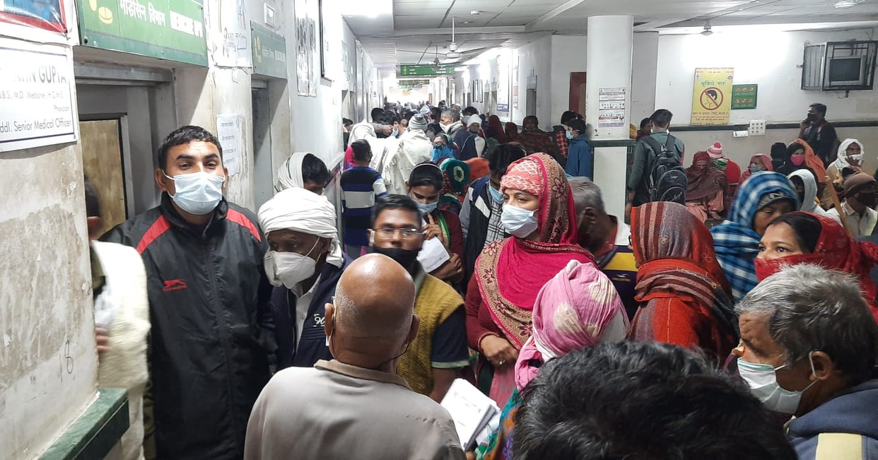 Corona test will have to be done before treatment in OPD