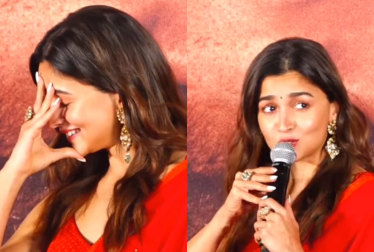 Video Reporter asked Alia Bhatt a question related to Ranbir Kapoor in the press conference