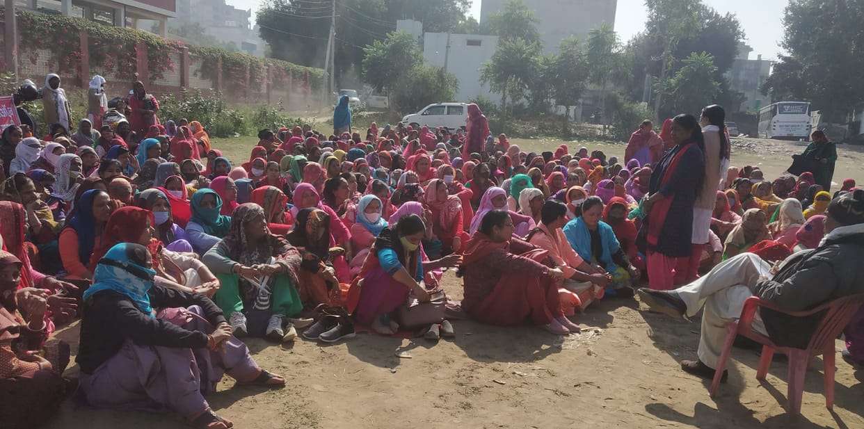 Asha workers' movement will continue till the problem is resolved