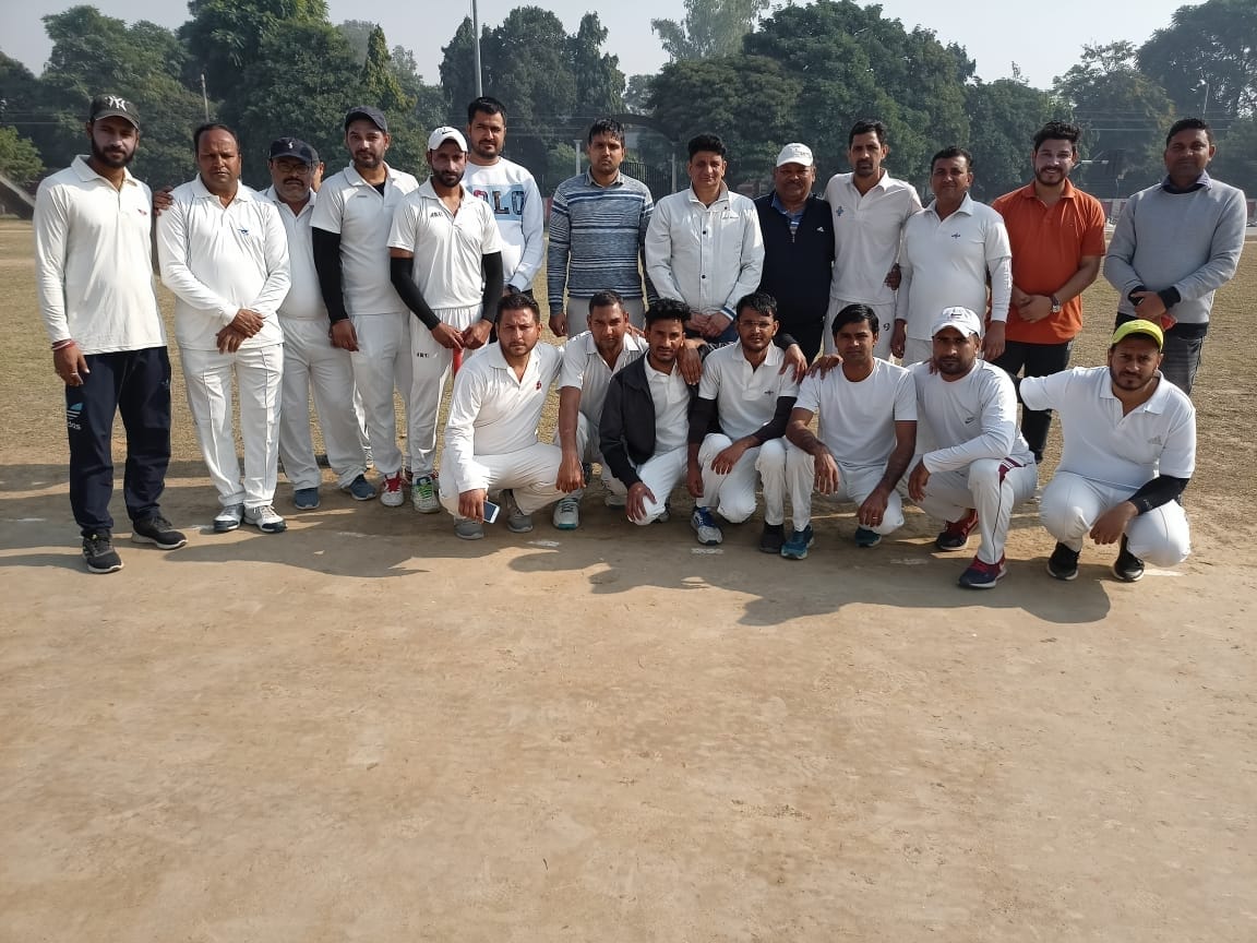 Carriage XI reached the final after defeating Wagon XI by seven runs in the semi-finals, Yamunanagar