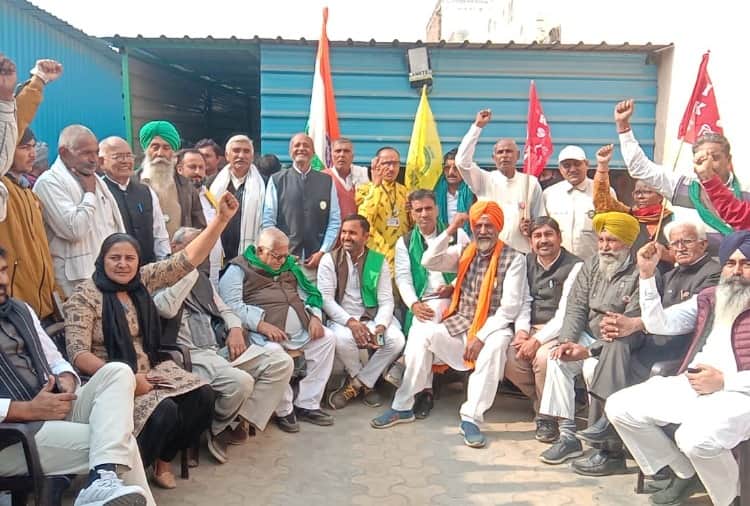 The farmers movement that has been going on for a year ended