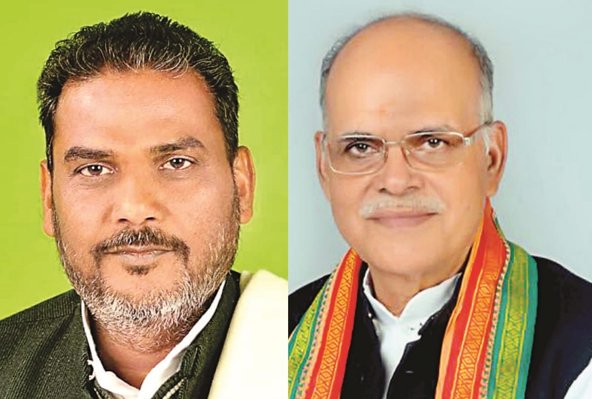 UP minister Chandrika Prasad speaks on development in Chitrakoot.