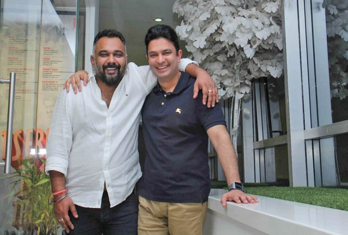Akshay Kumar Starrer Film Atrangi Release Promotion By T Series Manager Bhushan Kumar in delhi