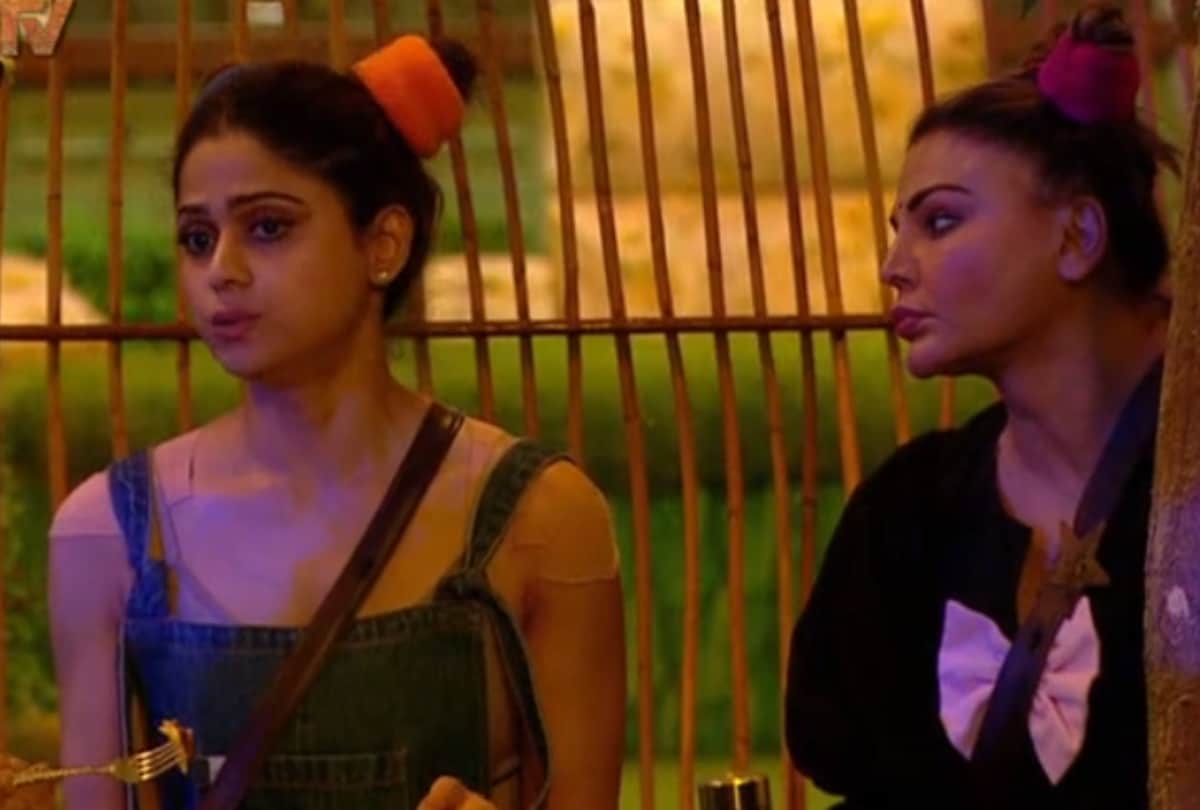 Bigg Boss 15 Rakhi Sawant had a fight with husband Ritesh after the ticket to finale task and she said  does not support me