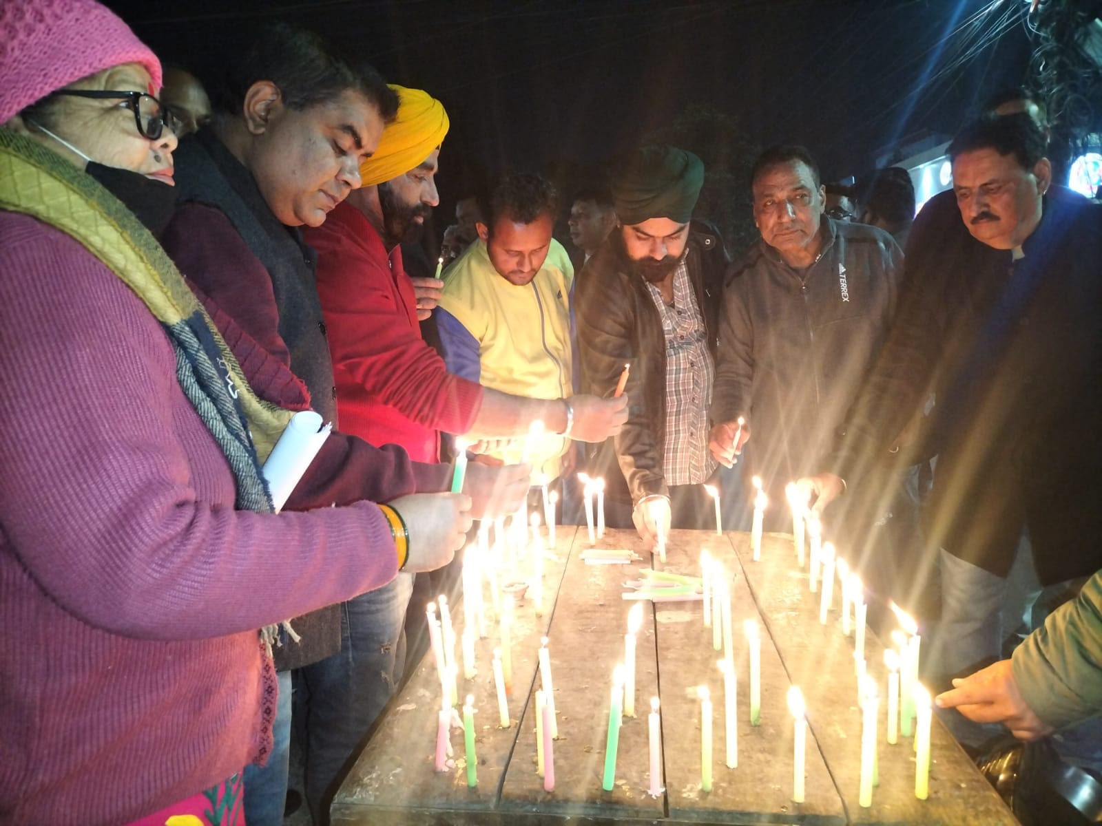 cds bipin rawat passes away: candle march in uttarakhand to pay tribute to bipin rawat, see photos