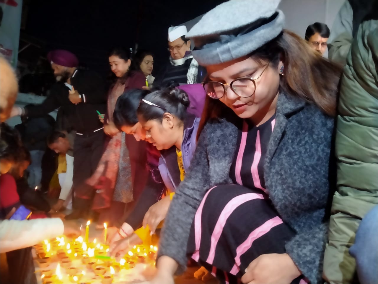 cds bipin rawat passes away: candle march in uttarakhand to pay tribute to bipin rawat, see photos