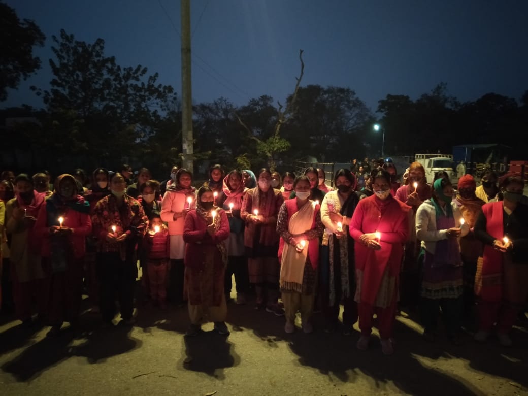 cds bipin rawat passes away: candle march in uttarakhand to pay tribute to bipin rawat, see photos