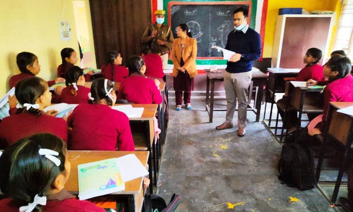 Hathras: Girls could not answer DM's questions