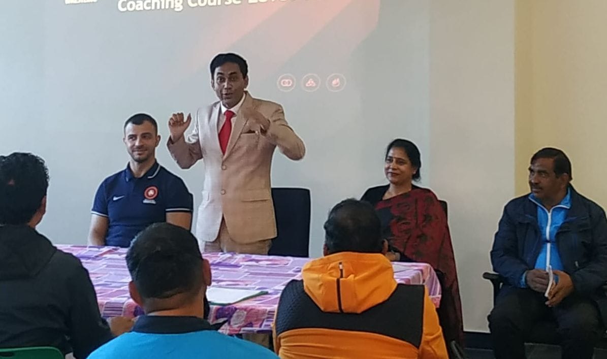 coaches of the country will be taught international level coaching