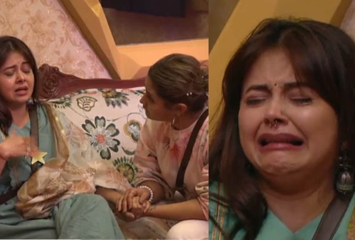 Bigg Boss 15 Devoleena Bhattacharjee has cried bitterly in front of Rashami Desai