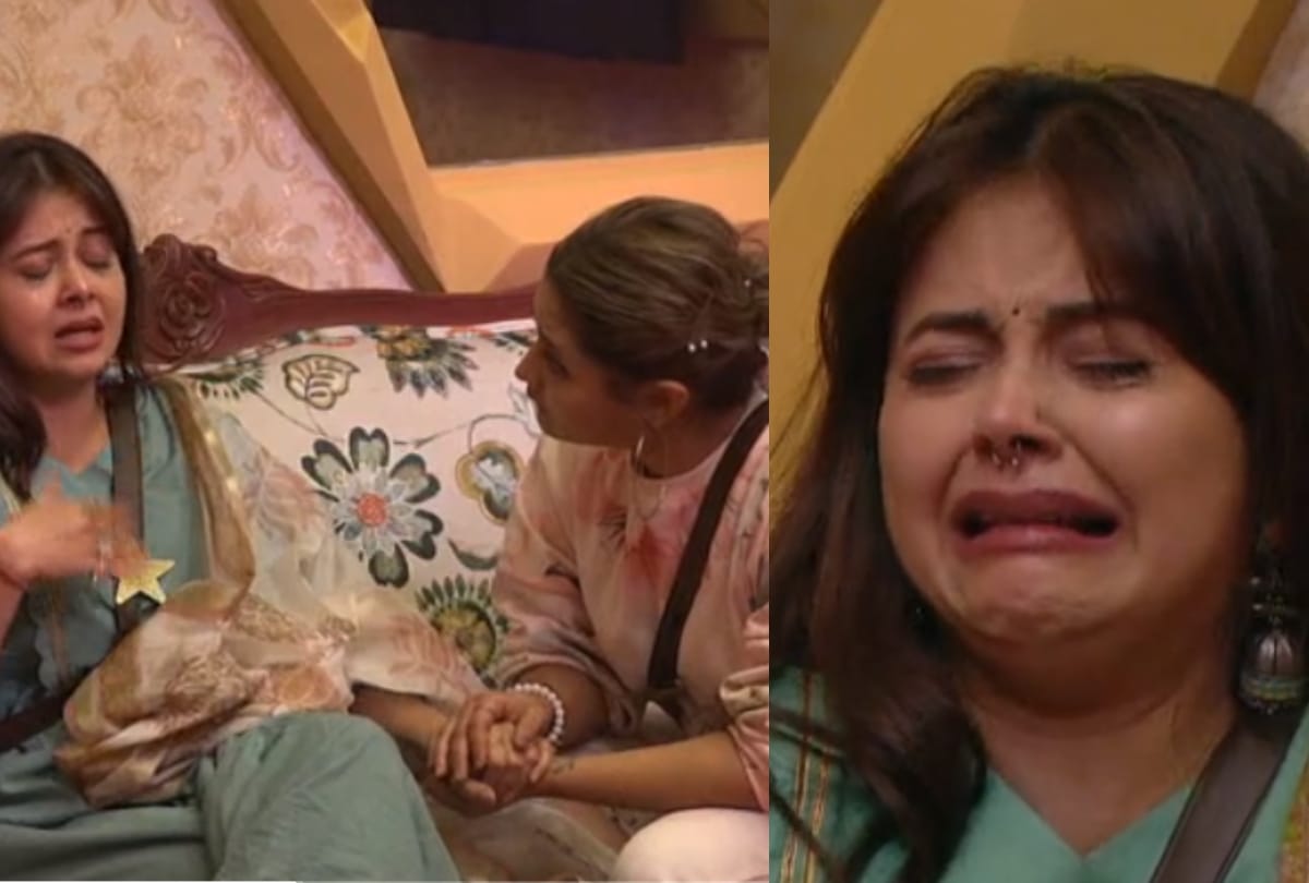 Bigg Boss 15 Devoleena Bhattacharjee has cried bitterly in front of Rashami Desai