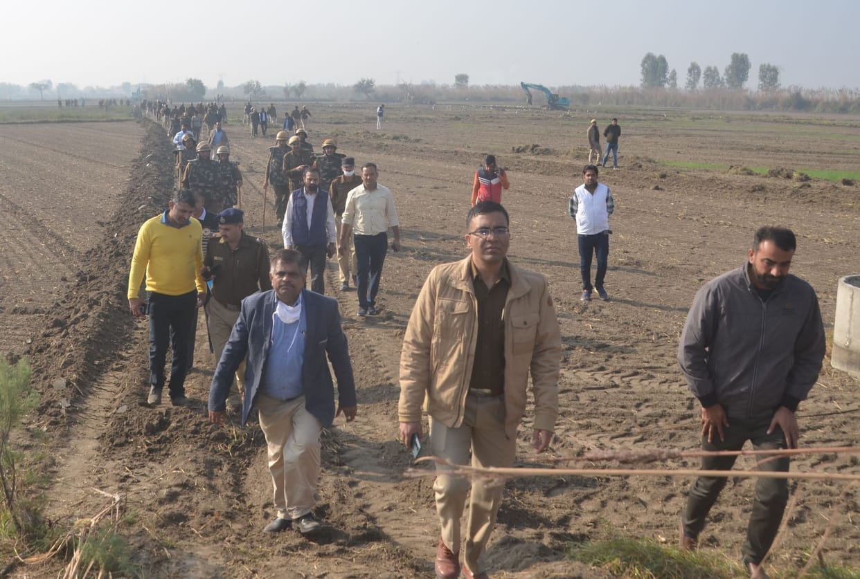 Capture action: Cantonment became Khatiwas's farm, one thousand policemen camped for 11 hours